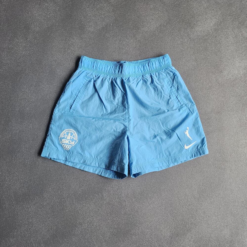 Chicago Sky WNBA Nike Baby Blue Nylon Shorts Medium